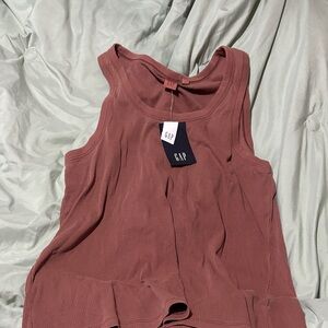 GAP Women's Mauve Tank Top